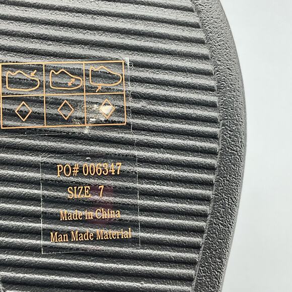 New Journee Collection Women’s Bianca Wedge Sandals Black Size 7 - Picture 5 of 11